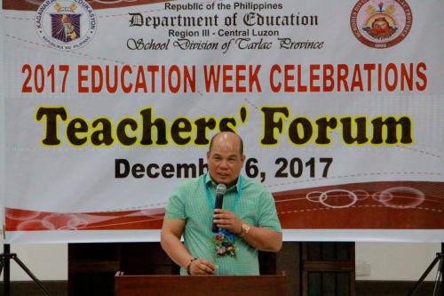 Teachers Forum for Education Week 2017